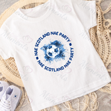 No Scotland No Party Scotland Football T-shirt for World Cup - Various Sizes - Design 5