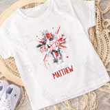Personalised "It's Coming Home" England Football T-shirt for World Cup - All Sizes - Design 2
