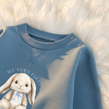 Personalised "My Very First Easter" Bunny Sweatshirt. Baby/Toddler Jumper - Very First Easter Design