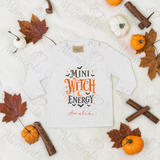 Mini Witch Energy Larkwood Long Sleeved Top | Halloween Toddler Top