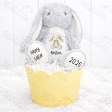 Personalised "My Very First Easter" Bunny Teddy. Custom Keepsake 1st Easter Bunny Plush