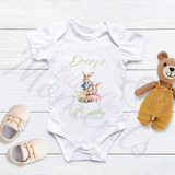 Personalised 1st Easter Baby Bodysuit. Custom Cute Baby Easter Outfit.
