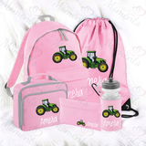Personalised Mega Back To School Essentials Bundle - Embroidery Style Tractor