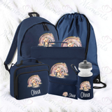 Personalised Mega Back To School Essentials Bundle - Rainbow Unicorn