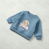 Personalised "My First Easter" Bunny Sweatshirt. Baby/Toddler Jumper - Easter Bunny Banner Design
