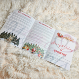 Personalised Christmas Story Book. Christmas Eve Box Fillers. Kids Custom Santa Story Booklet.