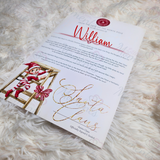 Personalised Elf Arrival Letter for December 1st - Climbing Elf