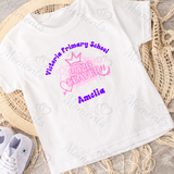 Personalised Class of 2026 Leavers Graduation T-shirt - Graffiti Design