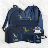 Personalised Mega Back To School Essentials Bundle - Green Dinosaur