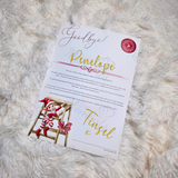 Personalised Elf Goodbye Letter - Christmas Eve - Climbing Elf