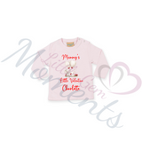 Personalised Mummy's Little Valentine Long Sleeved Top - Baby and Toddler