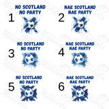 No Scotland No Party World Cup Bucket Hat - Design 9
