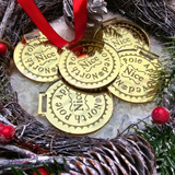 Christmas Nice List Medal - Official North Pole Approved.