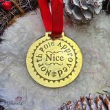 Christmas Nice List Medal - Official North Pole Approved.