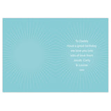 Personalised Cheers and Beers Birthday Card