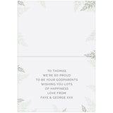 Personalised Baptism Card