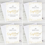 Personalised Congratulations Card