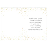 Personalised Engagement Card