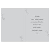 Personalised Grey Snapshot Photo Upload Greeting Card
