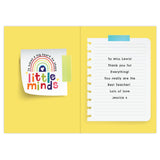 Personalised Shape Little Minds Greeting Card