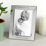 Personalised Silver Plated 4x6 inch Photo Frame
