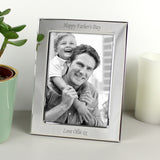 Personalised Silver Plated 4x6 inch Photo Frame