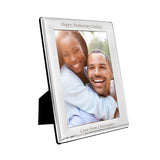 Personalised Silver Plated 4x6 inch Photo Frame