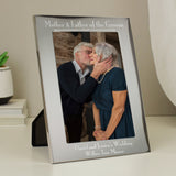 Personalised Silver 5x7 Decorative Photo Frame