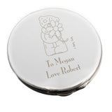 Personalised Me to You Flower Compact Mirror