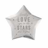 Personalised Love You To The Stars Star Trinket Box