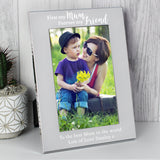 Personalised First My Mum...6x4 Silver Photo Frame