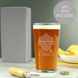 Personalised Formula 1 Pint Glass