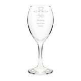 Personalised Birthday Craft Wine Glass