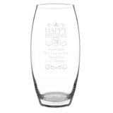 Personalised Birthday Bullet Vase