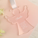 Personalised Acrylic Angel Decoration