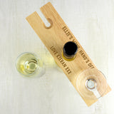 Personalised Free Text Wine Glass & Bottle Holder