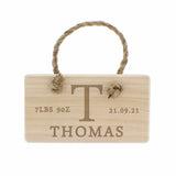 Personalised Initial Wooden Sign