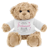 Personalised Cute Free Text Teddy Bear