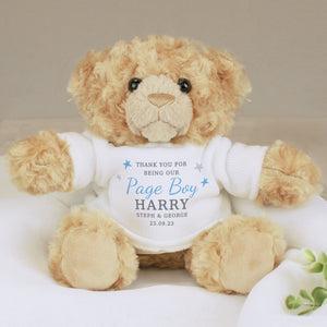 Personalised Star Free Text Teddy Bear