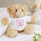 Personalised Love You Beary Much Teddy Bear