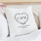 Personalised Couples Heart Cushion