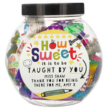 Personalised Shape Little Minds Sweet Jar