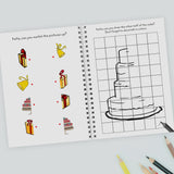 Personalised Wedding Activity A5 Notebook