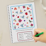 Personalised Wedding Activity A5 Notebook