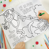 Personalised Zoo Colouring Book