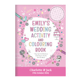 Personalised Wedding Activity Book for Girls