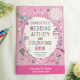 Personalised Wedding Activity Book for Girls