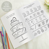 Personalised Wedding Activity Book for Boys