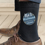 Personalised Hearts No.1 Men's Socks