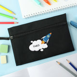 Personalised Rocket Pencil Case